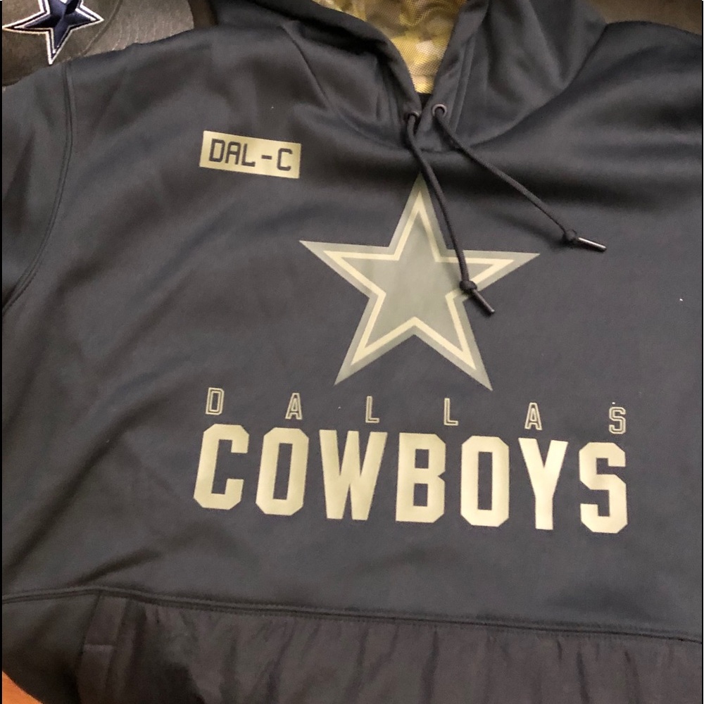Dallas Cowboys 2020 salute to troops hoodie